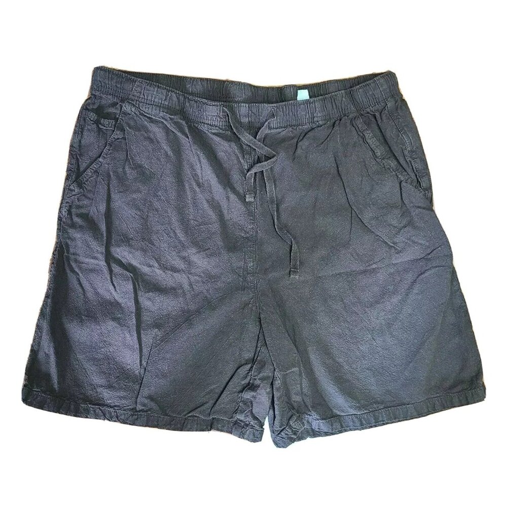 Classics Elements Shorts Womens XL 18 Solid Brown Stretch Waist Cotton w Pockets